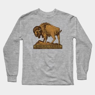 Winnipeg Buffalo Long Sleeve T-Shirt